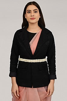 Gold Finish Sea Pearl Handcrafted Waist Belt