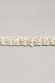 Gold Finish Sea Pearl Handcrafted Waist Belt