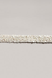 Gold Finish Pearl Shell Waist Belt