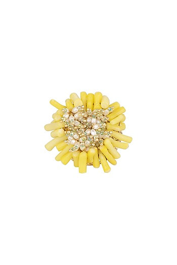 Gold Finish Handcrafted Semi-Precious Stone Necklace Set