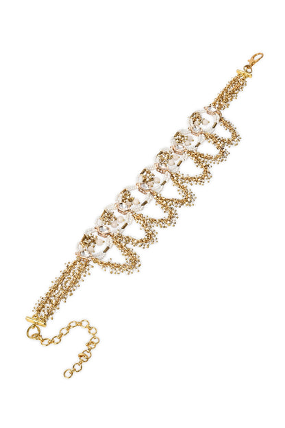 Gold Finish Brass Handcrafted Choker Necklace