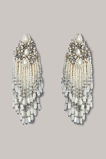 Gold Finish Handmade Dangler Earrings