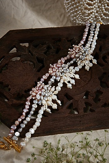 Choker Necklace With Freshwater Pearls