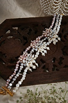 Choker Necklace With Freshwater Pearls