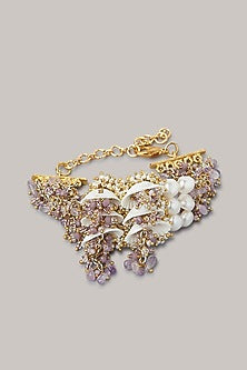 Lilac Shell Bracelet