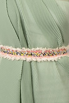Blush Pink Handcrafted Waist Belt