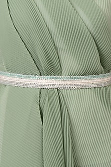 Powder Blue Pearl Waist Belt