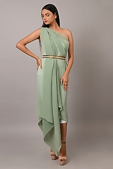 Dark Copper Pearl Shell Waist Belt