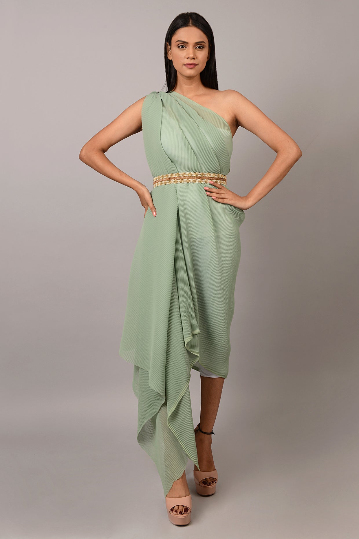 Gold Finish Handcrafted Belt