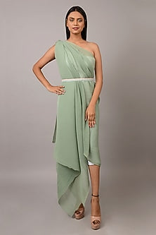 Aqua Shell Pearl Adjustable Waist Belt