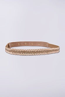Peach Pearl Waist Belt
