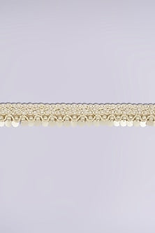 White Finish Handcrafted Belt