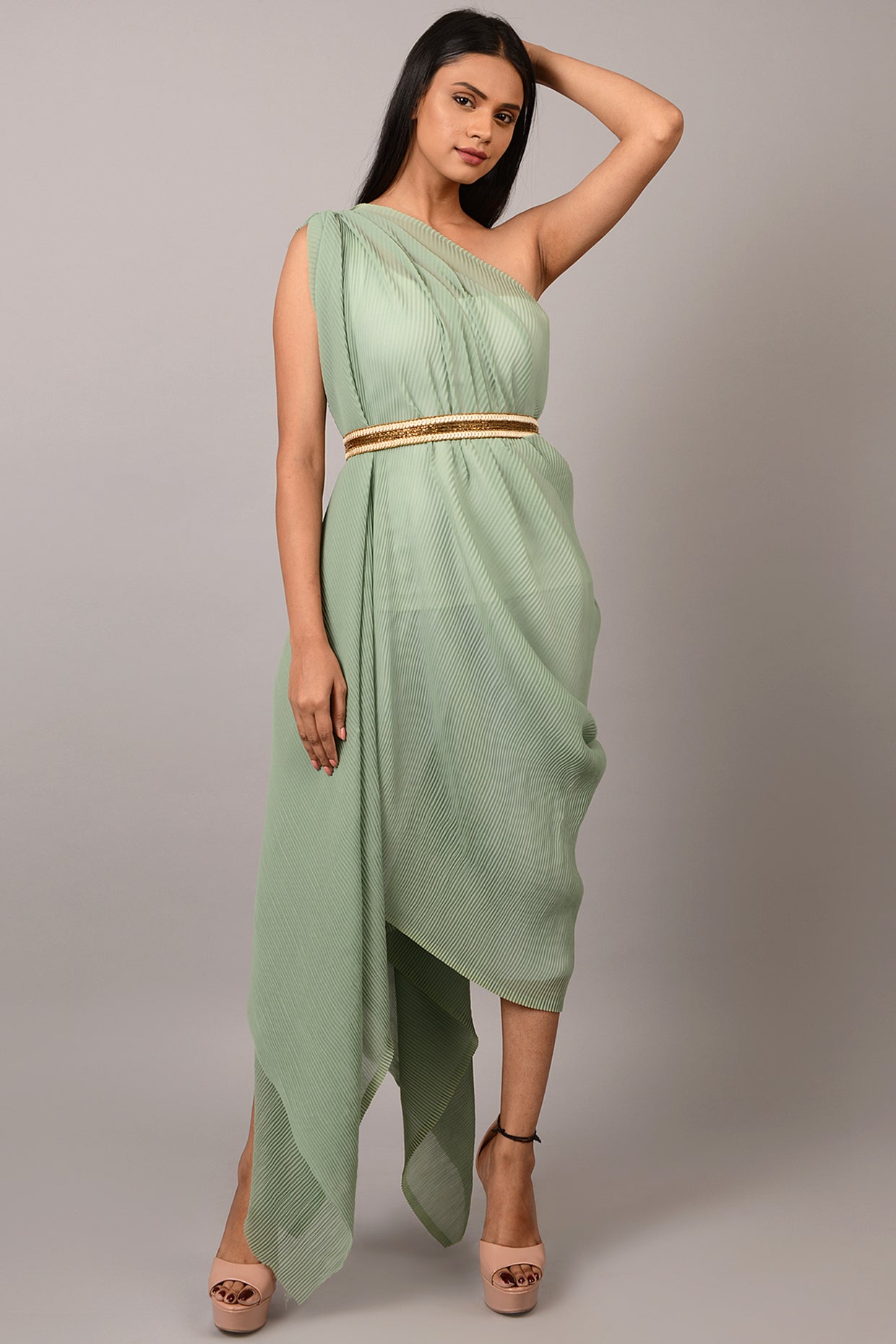 Gold Finish Handcrafted Waist Belt