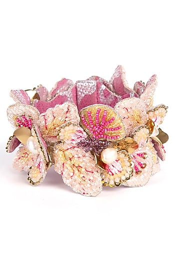 Multi-Colored Semi-Precious Stone & Glass Beaded Bracelet
