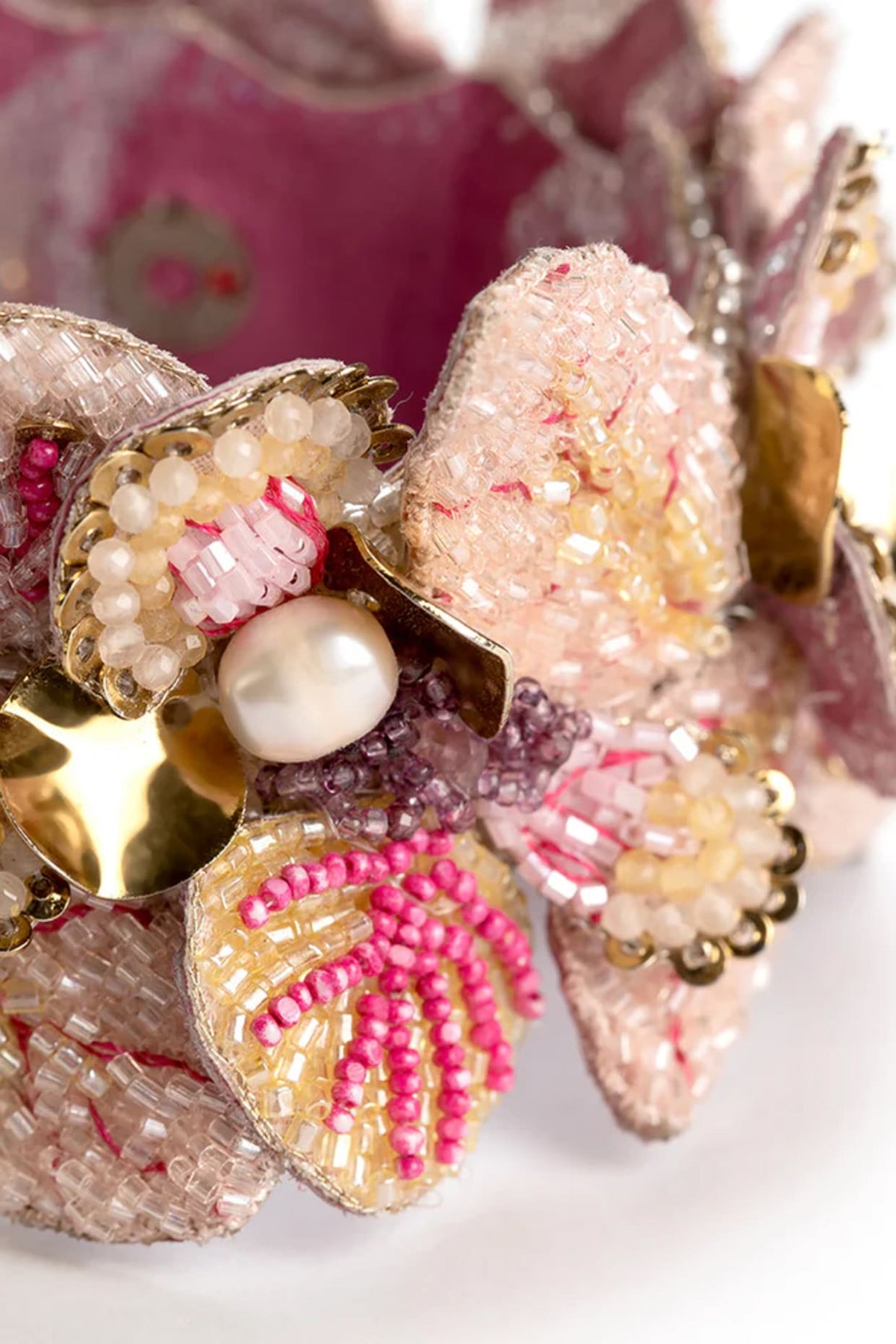 Multi-Colored Semi-Precious Stone & Glass Beaded Bracelet