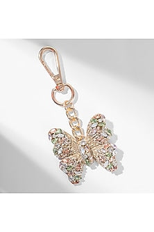 Multi-Colored Glass Beaded Bag Charm