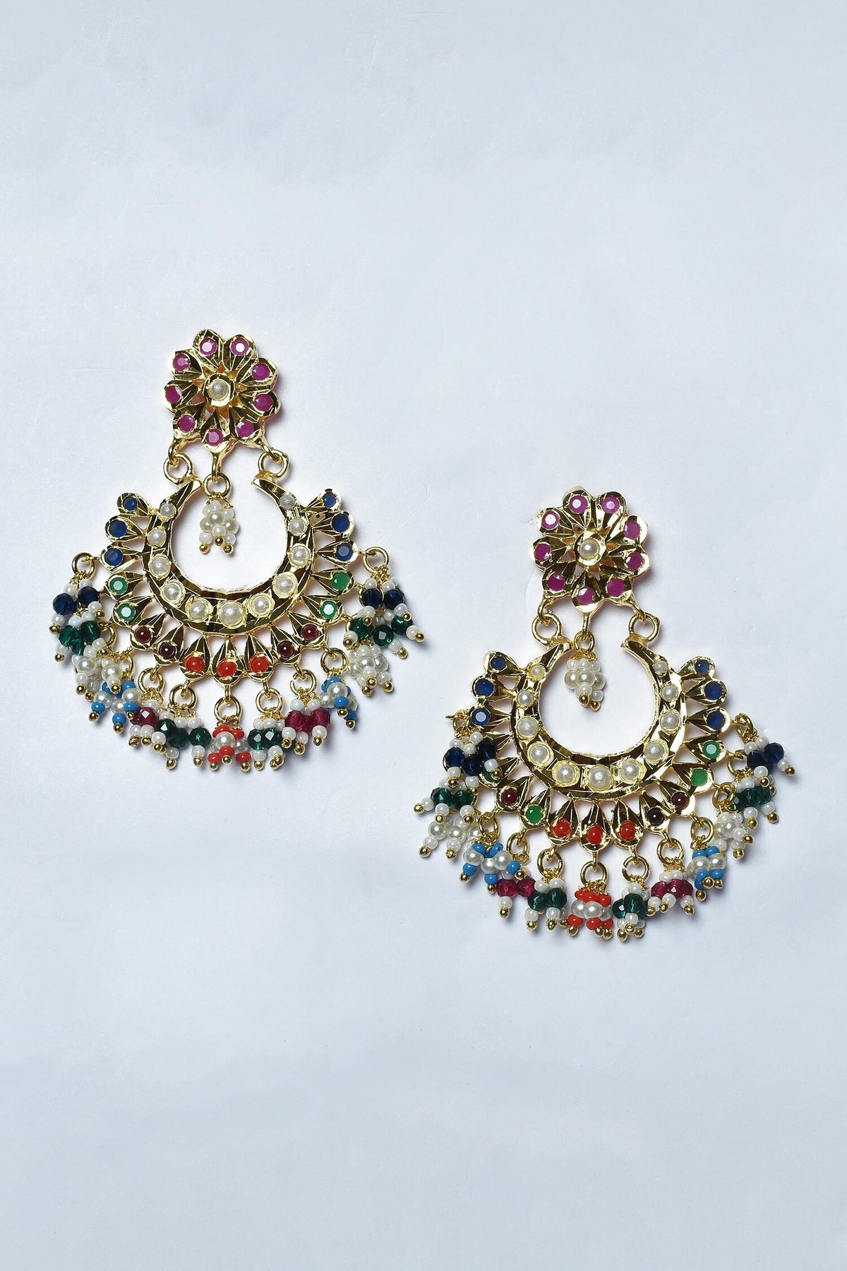 Jadau Embellished Chandbalis 