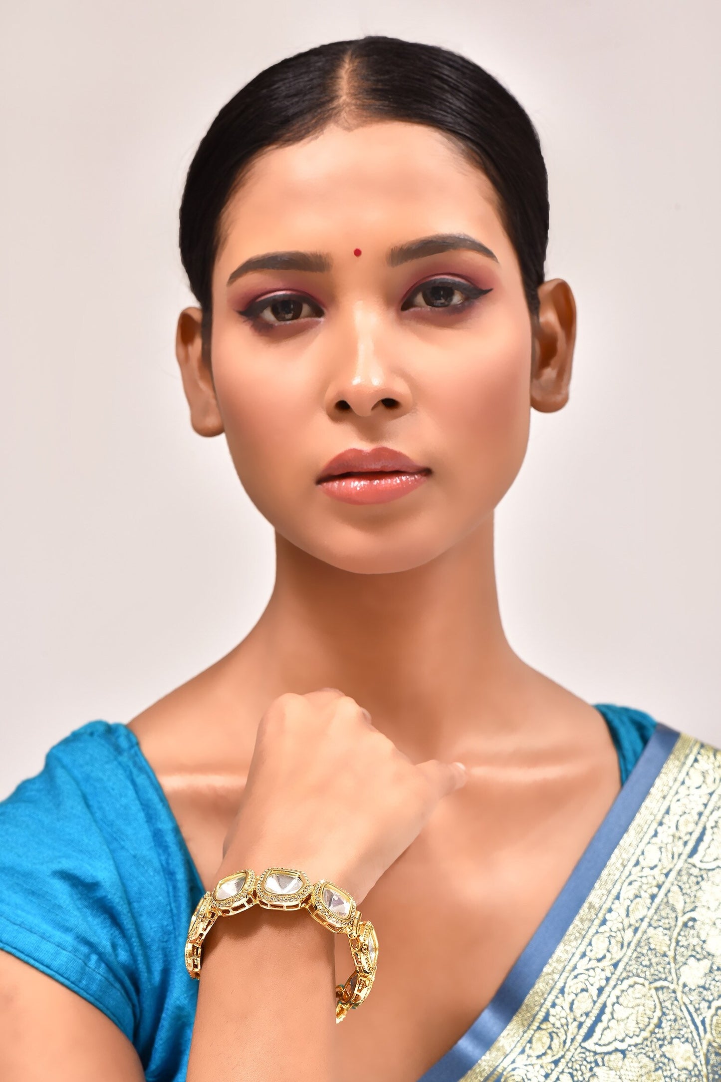 Jadau Polki Cut Work Kada 