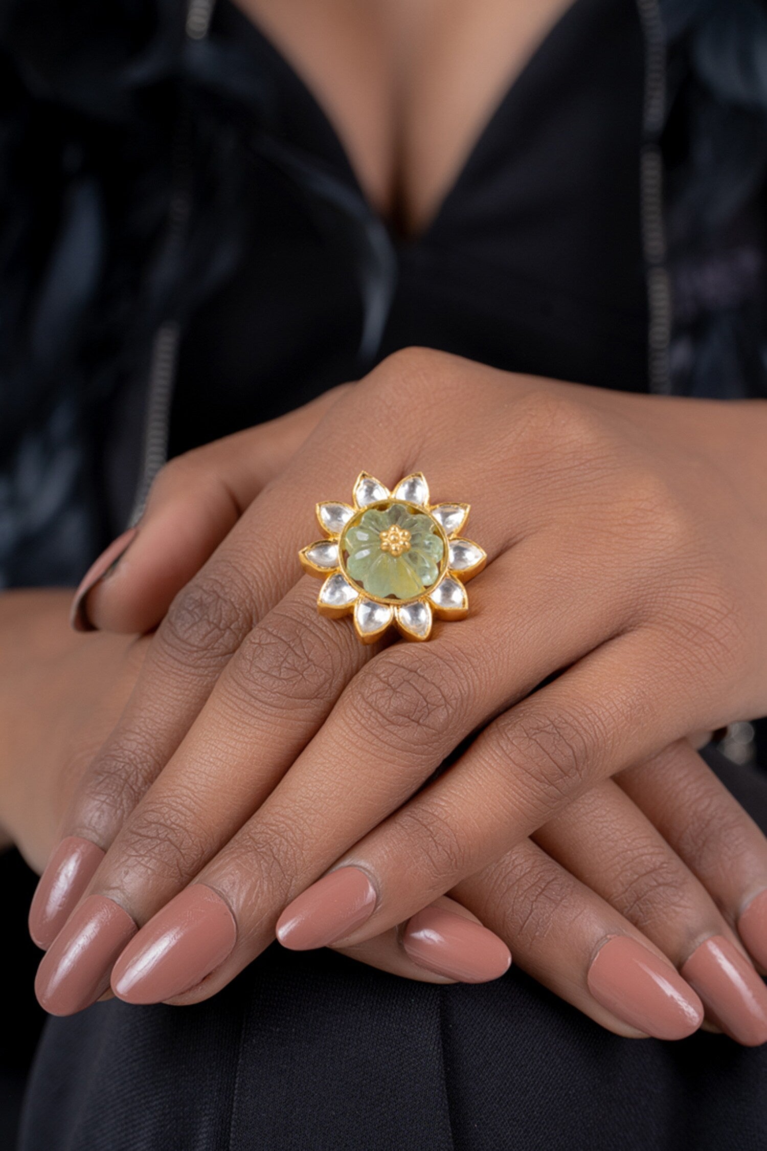 Floral Shaped Ring 