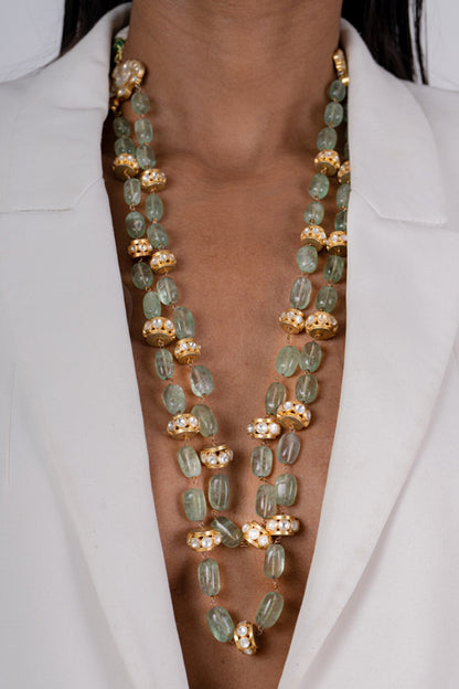 Bead Layered Necklace 