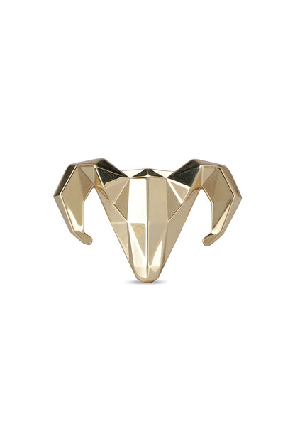 Gold Toned Alloy Brooch