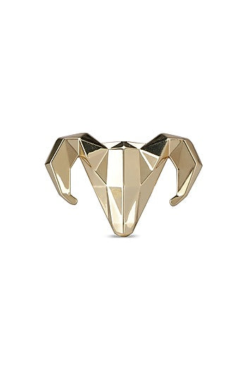 Gold Toned Alloy Brooch