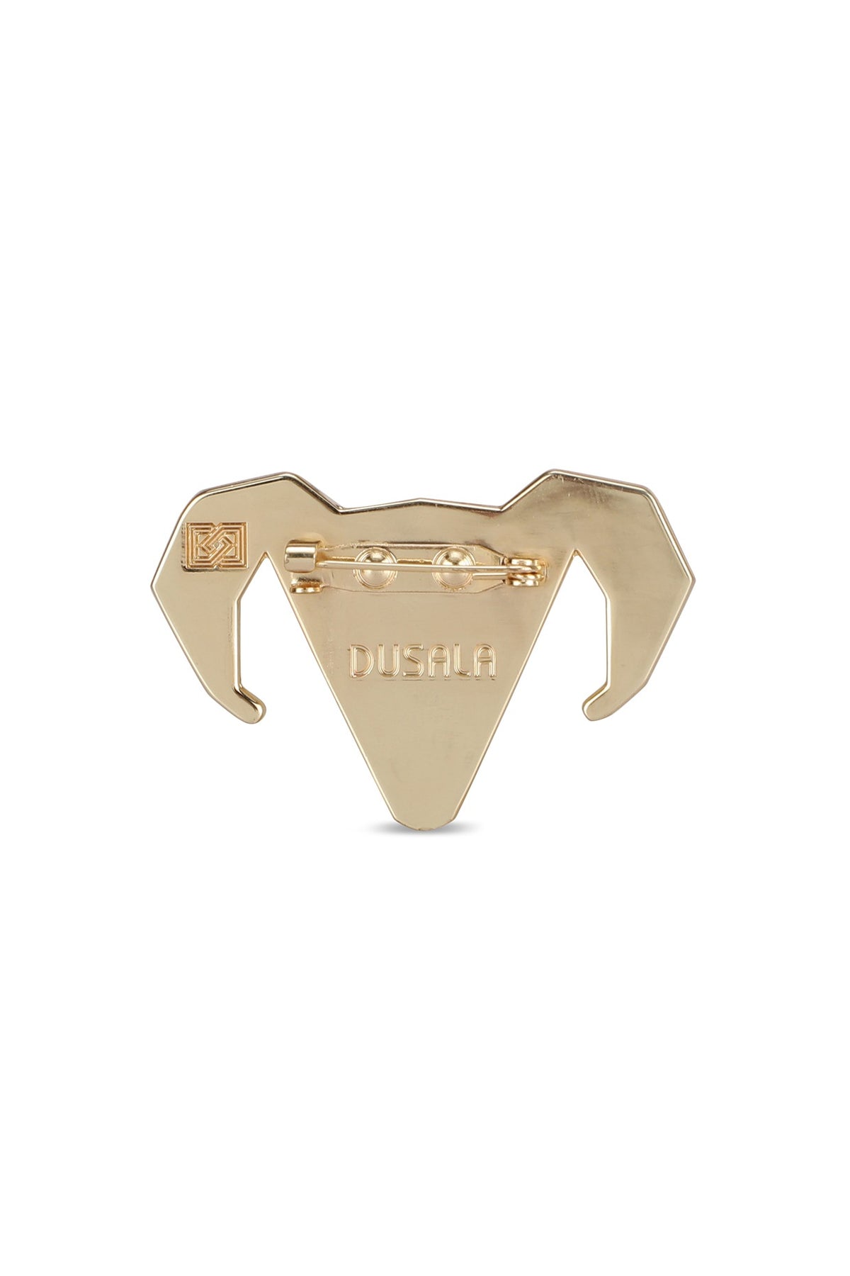 Gold Toned Alloy Brooch