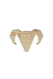 Gold Toned Alloy Brooch