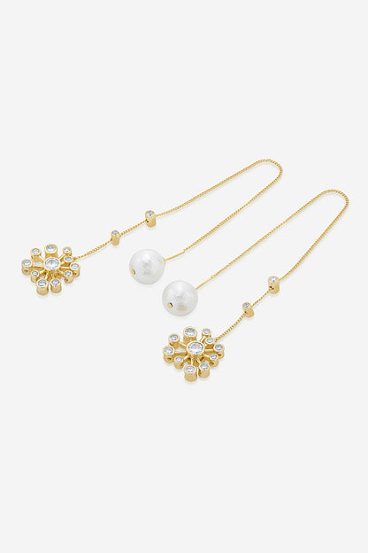 Maharani Floret Needle & Thread Earrings 