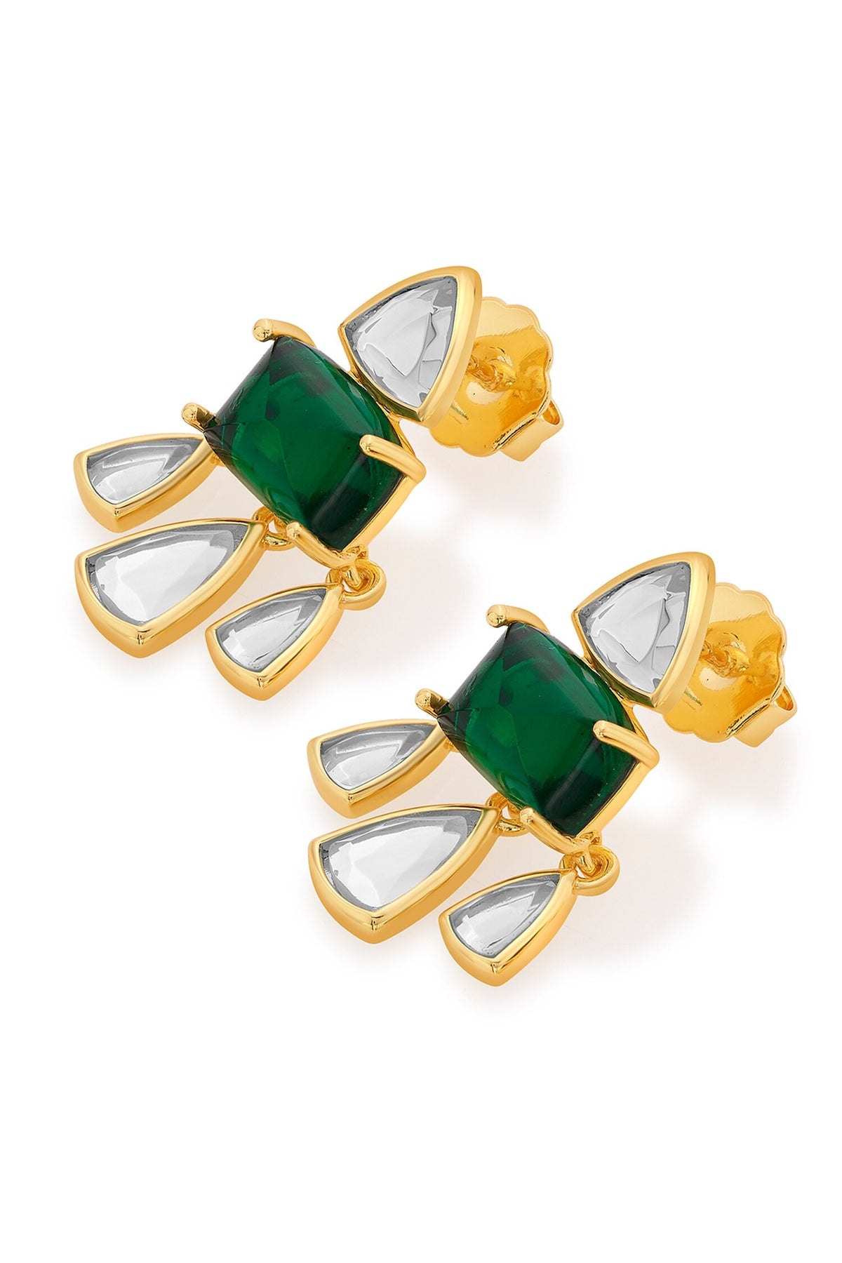 Shiza Mirror & Hydro Statement Studs 
