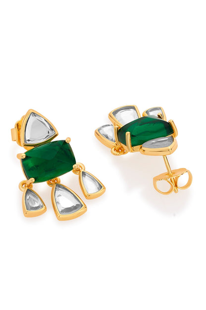Shiza Mirror & Hydro Statement Studs 