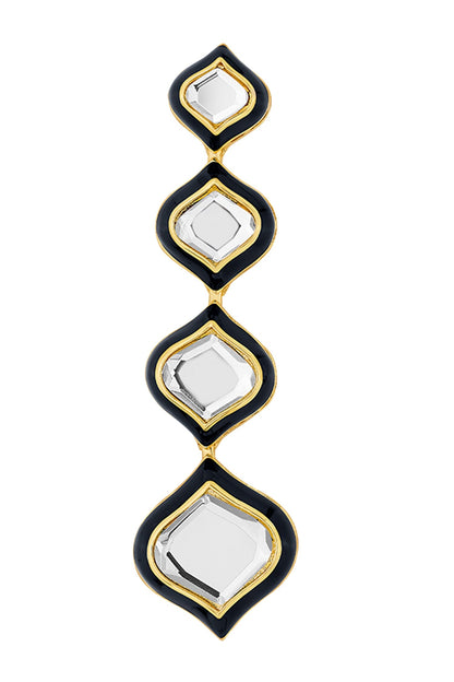 Amina Mirror Minaret Earrings 