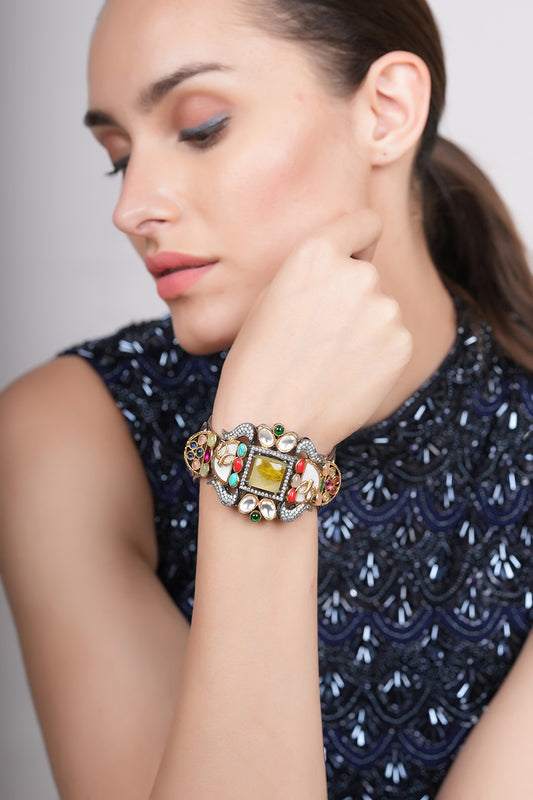 Gold Plated Victorian Kada