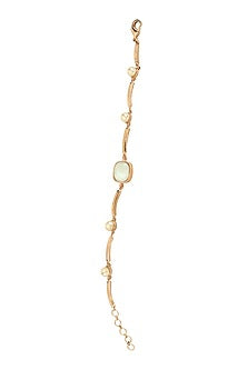 Rose Gold Finish Pearl Bracelet