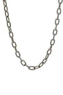 Black Rhodium Finish Swarovski Choker Necklace