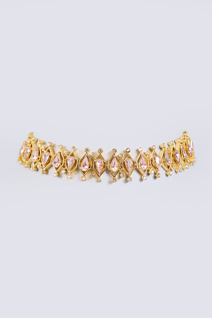 Champagne Brass Necklace