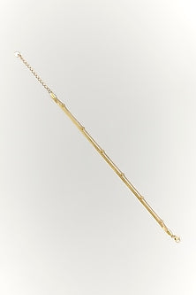 Gold Finish Anklet
