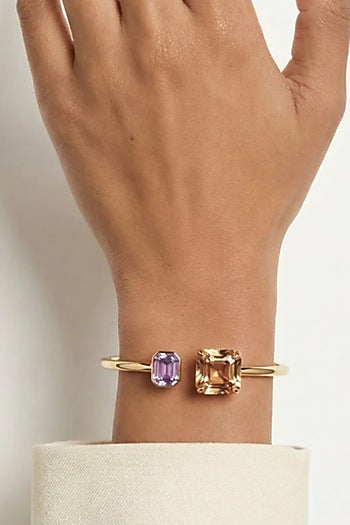 Gold Plated Swarovski Crystal Bracelet