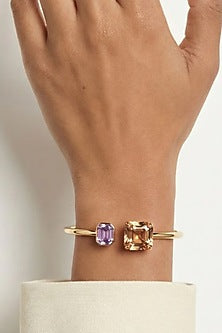 Gold Plated Swarovski Crystal Bracelet