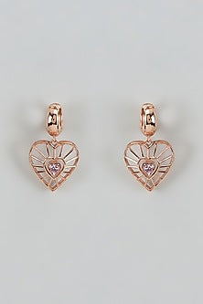 Rose Gold Finish Swarovski Darling Dream Dangler Earrings
