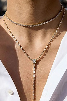 Silver Finish Necklace