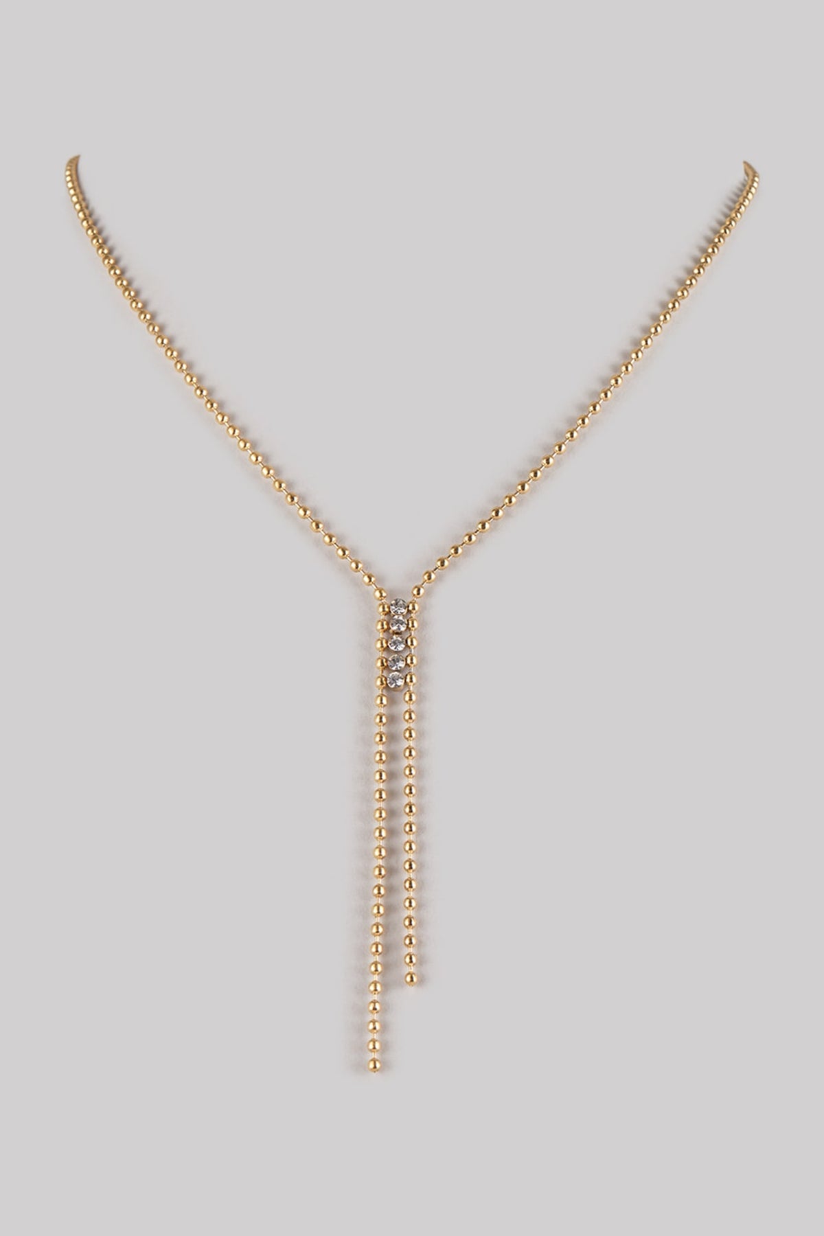 Gold Plated Swarovski Crystal Necklace