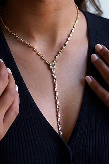 Gold Plated Austrian Crystal necklace