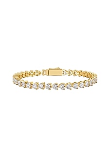Gold Plated Austrian Crystal Bracelet