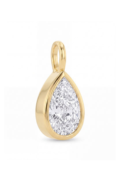 Gold Finish Austrian Crystal Oval Link Chain Necklace
