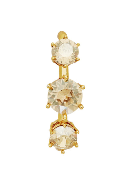 Stone Embellished Round Shaped Studs 