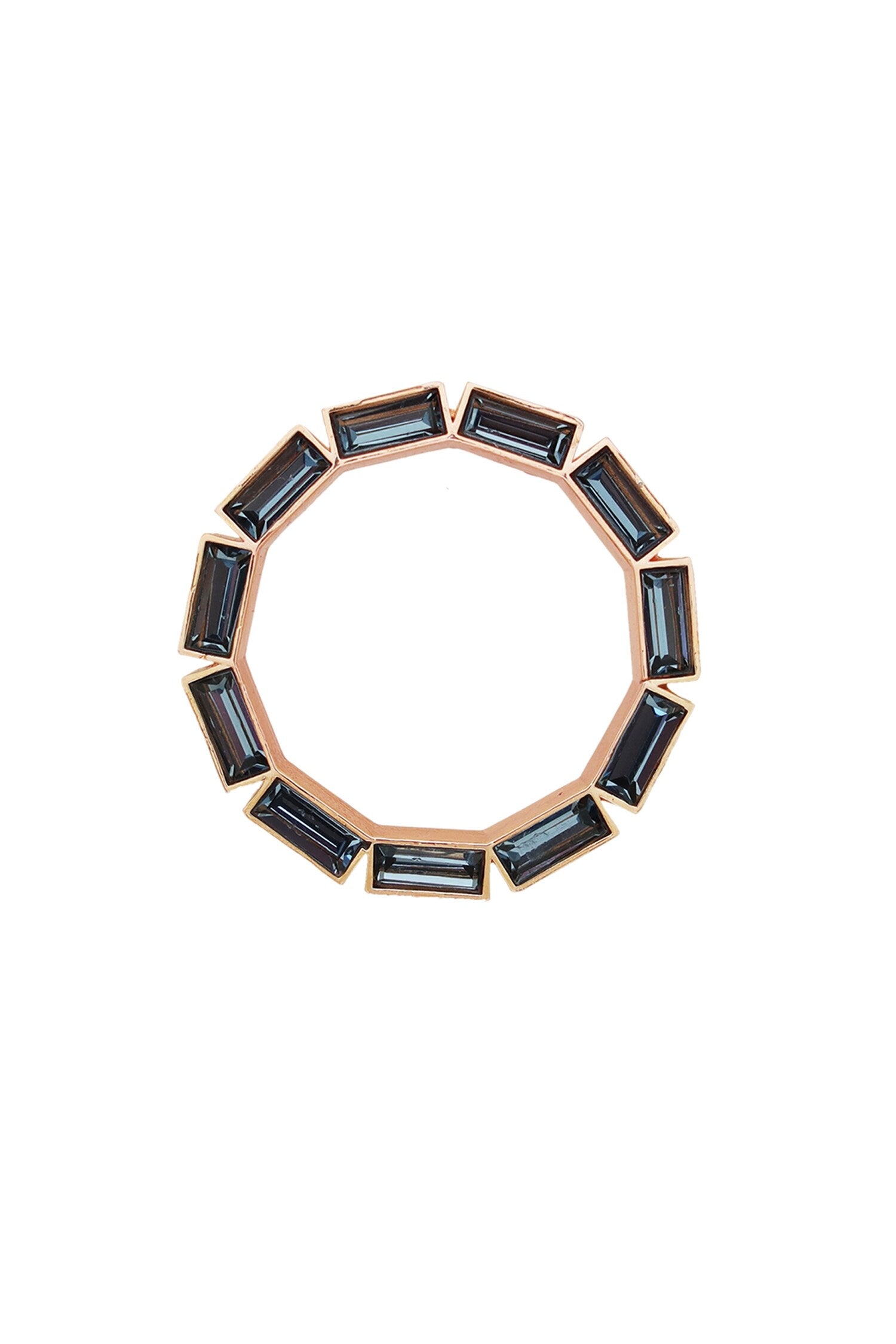 Bead Embellished Hoops 