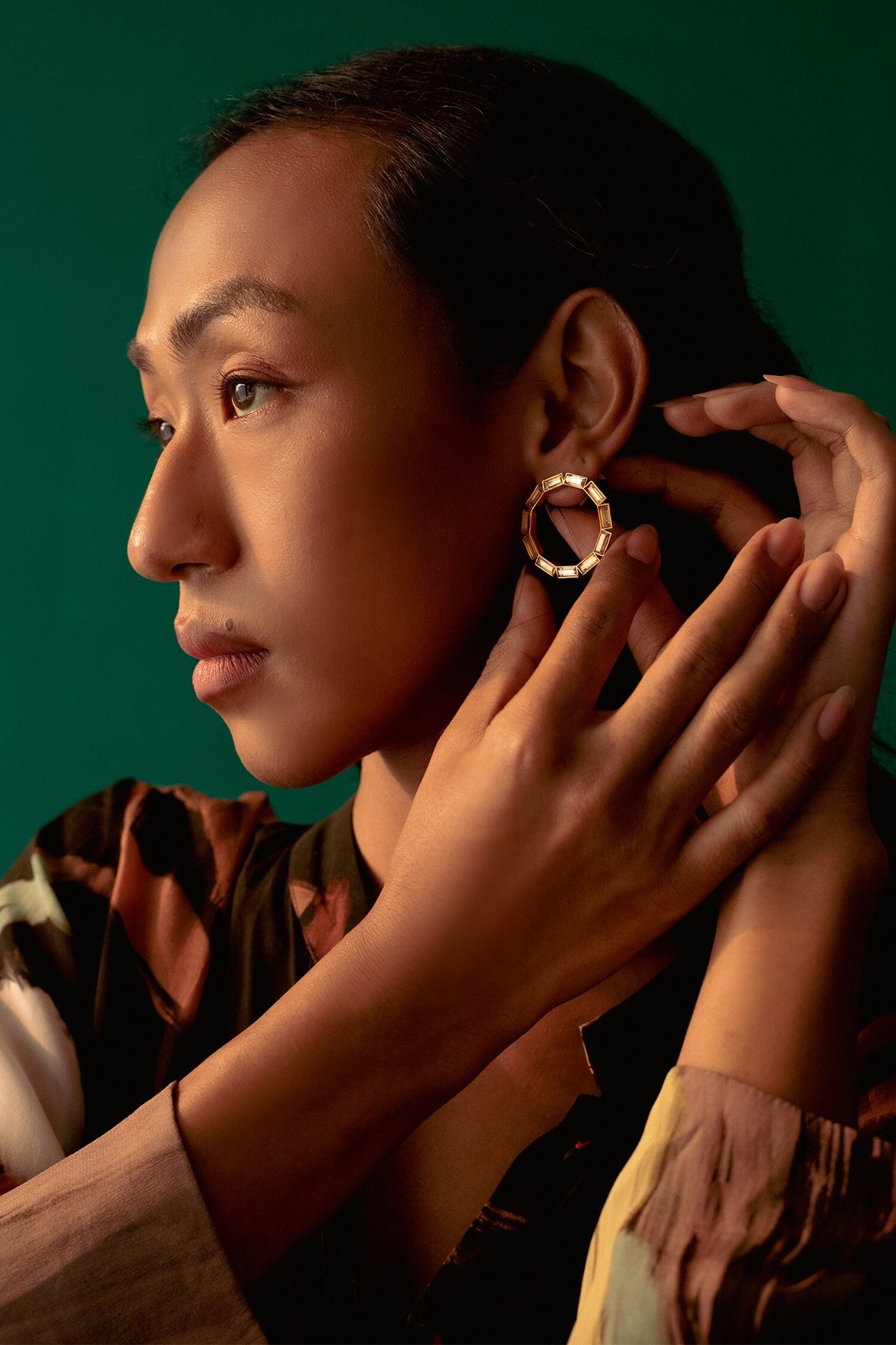 Circular Shaped Hoops 
