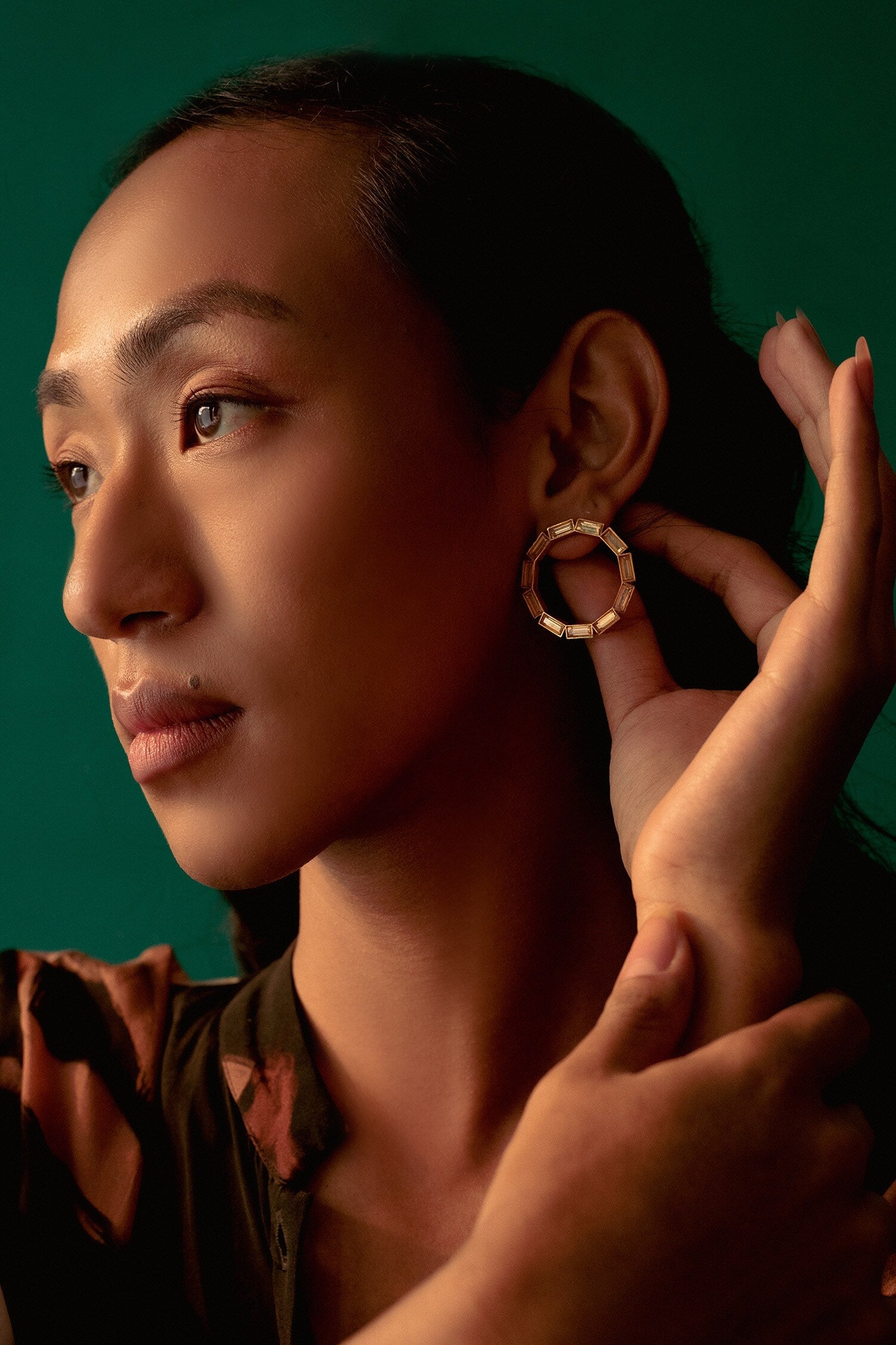 Circular Shaped Hoops 