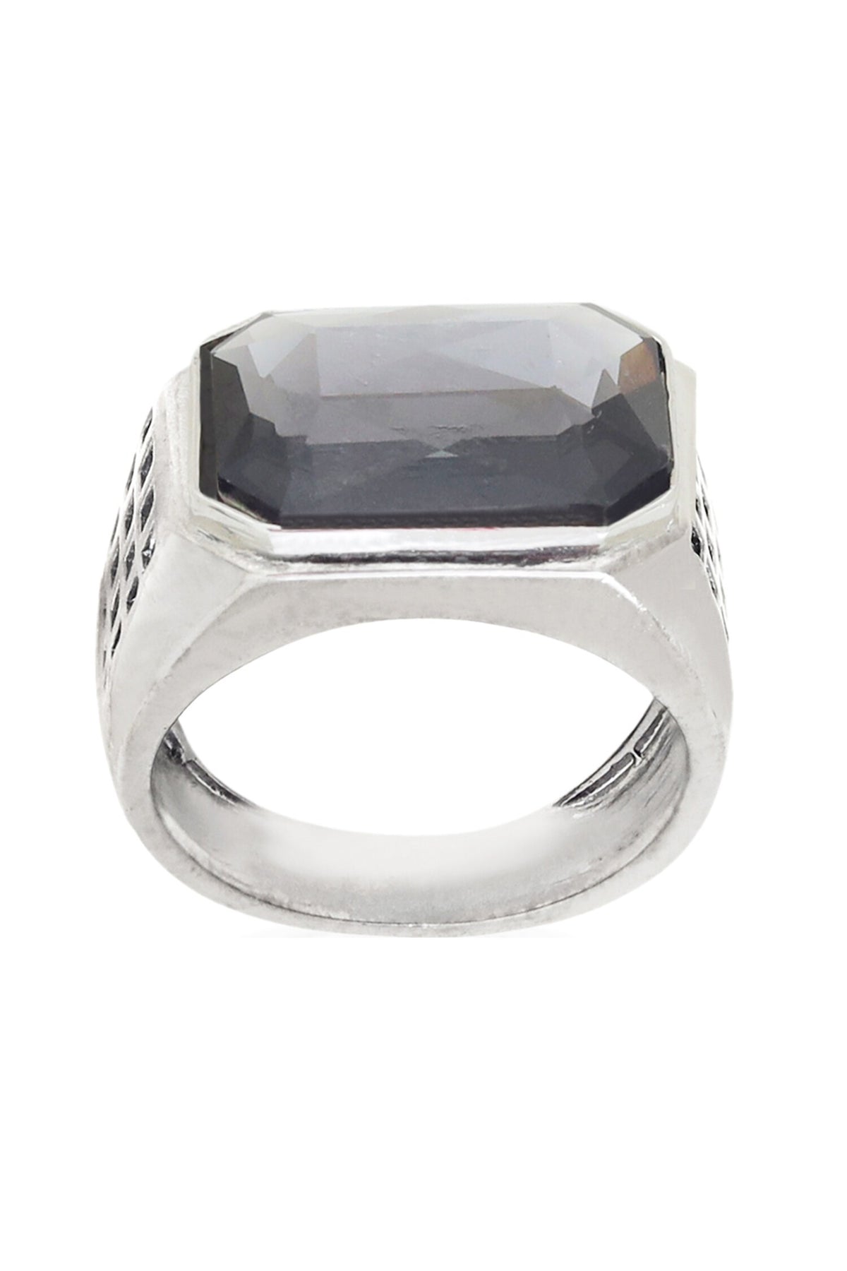 Cut Work Stone Embellished Ring 
